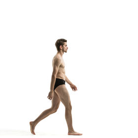 Walking fast — figure reference